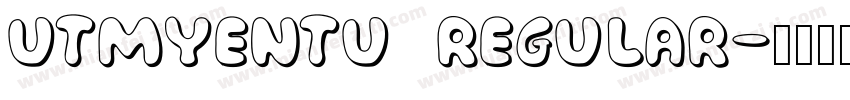 UTMYenTu Regular字体转换